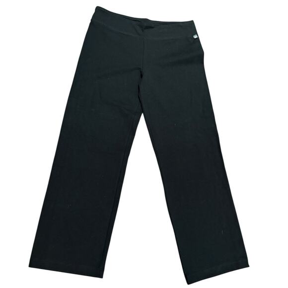 Eddie Bauer Outdoor Women’s Petite Large Black Slip On Stretch Pants - Picture 1 of 8